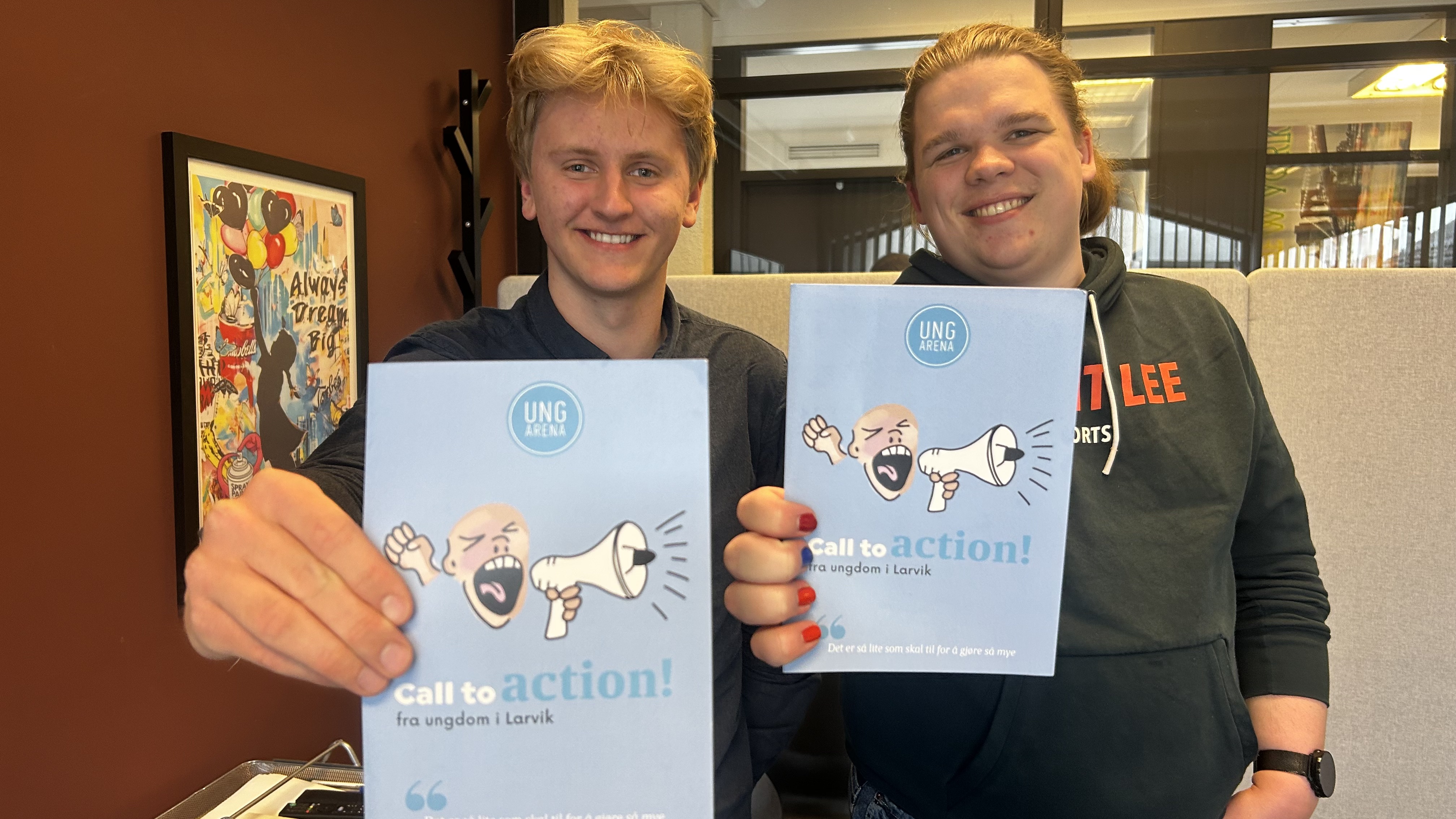 CALL TO ACTION! -fra ungdom i Larvik