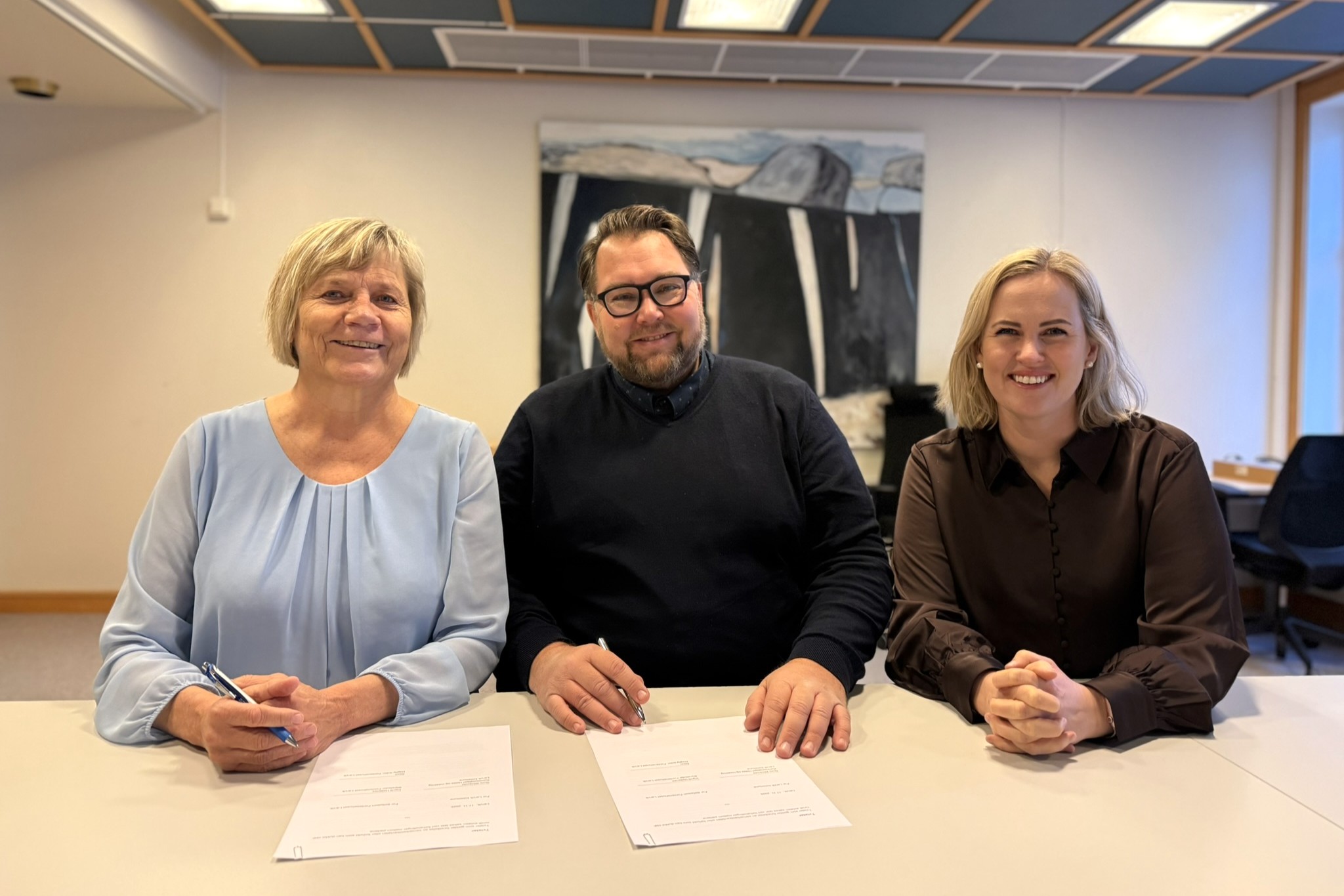 Avtale om fontenehus signert: Styrker Larviks psykiske helsearbeid